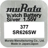 Murata Manufacturing Co Baterija – Murata SR626SW Sidabro Oksido Laikrodžio Baterija, 1 vnt.