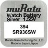 Baterija - Murata 394 (SR936SW) Sidabro Oksidas 1.55V 10 vnt.
