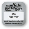 Baterija - Murata 396 (SR726W) 1.55V Sidabro Oksido Laikrodžio Baterija 10 vnt.