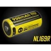 Baterija NITECORE 16340 NL169R 950mAh USB-C