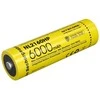 Nitecore NL2160HP įkraunamas 21700 Li-ion akumuliatorius – 6000 mAh, nuolatinė 20 A iškrova, apsaugotas, atsparus vandeniui (IPX6)