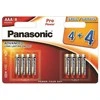 Baterija - Panasonic LR03 AAA Pro Power 1.5V Alkalinės Baterijos 8 vnt.