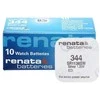 Baterija - Renata 344 SP 1.55V Sidabro Oksidas 10 Vnt.