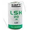 Baterija - Saft LSH20 ER-D 3.6V 13000mAh Ličio su U-terminiais