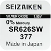 Baterija – Seiko 377 (SR626SW) Sidabro Oksido Laikrodžio Baterija, 1 vnt.