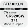 Baterija - Seizaiken 371 Sidabro Oksidas 1.55V 10 Vnt.
