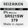 Baterija - Seizaiken 379 (SR521SW) Sidabro Oksidas 1.55V 10 vnt.