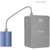 Baterija - SmallRig 4266 NP W235 2400mAh USB C Įkraunama Juoda