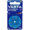 Baterija - Varta 675 klausos aparatų baterijos (60 vnt., 1.45 V, PR44)