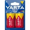 Baterija - Varta LongLife Max Power D 1.5V Alkaline 2 vnt.