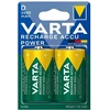 Baterija – VARTA R20 3000 mAh Įkraunamosios, 2 vnt.