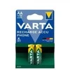 Baterija - VARTA Telefonui AA 1600mAh 1.2V NiMH Įkraunamos 2 vnt.