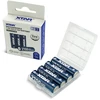 Baterija - XTAR R6/AA 1.5V 2700mAh Įkraunamos Li-ion Baterijos, 4 vnt.