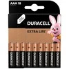 Baterijos – Duracell AAA Basic LR03 1,5 V šarminės baterijos, 18 vnt.