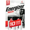 Baterijos - Energizer MAX LR14, 2 vnt.
