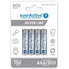 Baterija - EverActive AAA 800 Serija 1.2V Įkraunamos 4 vnt.