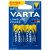 Baterijos – VARTA LR6 Longlife Power 2850 mAh AA, 5 vnt.