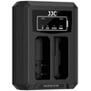 Baterijų Įkroviklis - JJC DCH ENEL14A USB Dual Baterija Charger For Nikon EN EL14/EN EL14A Juodas