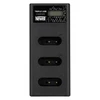 Baterijų Įkroviklis - Newell CD-USB-C Trijų Kanalų Įkroviklis Sony NP-BX1 Baterijoms USB-C/Micro USB Juodas