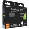 Akumuliatorius - Panasonic Eneloop Pro AA 2500 mAh 4 vnt. + Dėklas