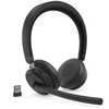 Belaidė Ausinės - Lenovo ANC Ausinės 6550, Bluetooth 5.3, 640 mAh, 60 Valandų Grojimo, Juoda