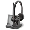 Belaidė Ausinės - Plantronics Savi W8220 USB ANC Dvipusės, Iki 13 Valandų Pokalbio Laiko, Juoda
