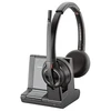 Belaidė Ausinės - Plantronics Savi W8220 USB ANC Dvipusės, Iki 13 Valandų Pokalbio Laiko, Juoda
