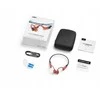 Shokz OpenSwim Pro plaukimo ausinės su kaulų laidumo technologija, USB-C, raudonos spalvos