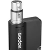 Belaidis DMX Imtuvas - Godox TimoLink RX 300 m Diapazonas 5-Pin XLR Jungtis Juoda