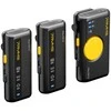 Belaidis Mikrofonas - 7Ryms DW10 Dviejų Kanalų USB-C 3.5mm Omni-Directional Juodas