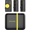 Belaidis Mikrofonas - 7Ryms DW10 Dviejų Kanalų USB-C 3.5mm Omni-Directional Juodas