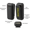 Belaidis Mikrofonas - 7Ryms Rimo S1 USB-C, 2 Siųstuvai, 50m Diapazonas