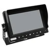 13a87e04-3f6d-11f0-a0a9-bc2411c19dde Transporto Priemonės Monitorius - Analoginis Atsparus Vandeniui 7" TFT-LCD 800x480 IP69K Dviejų CVBS Įėjimų