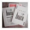Bicycle Aviator Jumbo Pokerio Kortos (Raudonos)
