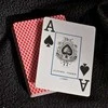 Bicycle Bee Jumbo Pokerio Kortos (Raudonos)