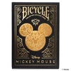Bicycle Disney Mickey Mouse Kortos (Juodos Ir Auksinės)