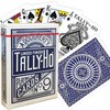 Bicycle Tally-Ho Circle Pokerio Kortos (Mėlynos)