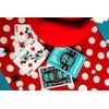 Bicycle Kortų Žaidimas - Disney Klasikinės Minnie Pelės 52 Kortos ir 2 Džokeriai, Plastiku Padengtos, Šviesiai Mėlynos