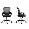 Activejet YK507 office chair juodas