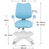Mark Adler Junior 4.6 Mėlyna swivel chair