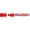 Biuro Prekės - Edding 800 Nuolatinis Žymeklis 4mm Kampinis Raudonas