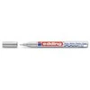 Žymeklis Edding 751 lako pagrindu, apvaliu galiuku, 1-2mm, sidabrinės spalvos