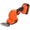 Black &amp; Decker Įrankis - Juodas+DECKER BCSS18D1-QW Belaidis gyvatvorių žoliapjovė 2 Ah baterija