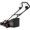 Black &amp; Decker juodas+decker 1400W Corded Lawn Mower BEMWP340 Juodas+DECKER