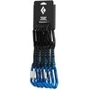 Black Diamond Juodas Diamond Užrakinamas Karabinas - Juodas Diamond Hotforge Hybrid D-Formos 6 Vnt. Mėlyna