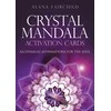 Blue Angel Mėlyna Angel Crystal Mandala Activation Kortos Mėlyna Angel