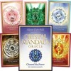 Blue Angel Mėlyna Angel Crystal Mandala Oracle Kortos Mėlyna Angel