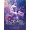 Blue Angel Mėlyna Angel Juodas Moon Astrology Kortos