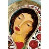 Blue Angel Mėlyna Angel Mėlyna Angel Mother Mary Oracle Pocket Edition Kortos