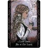 Blue Angel Mėlyna Angel Mėlyna Angel The Solitary Witch Oracle Kortos